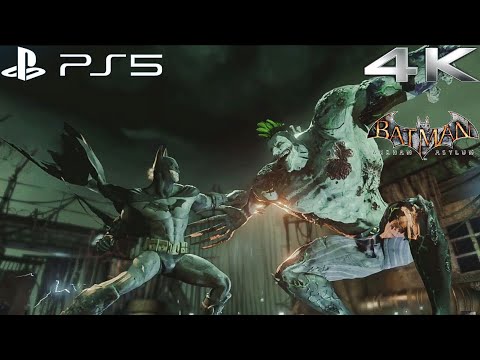 Batman: Arkham Asylum | Joker Boss Fight + Final completo | 4K PS5