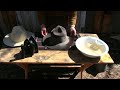 Making A Montana Peak Hat Out Of A Modern Cowboy Hat