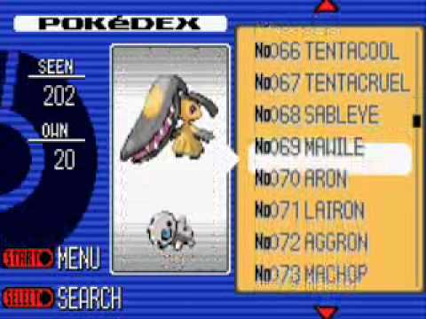 PKMN RD-LoG New PokéDex Entries