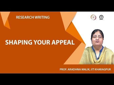 Shaping your appeal