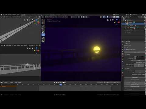 simulation in blender be like
