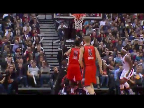 Raptors Highlights: Biyombo Denies Durant - March 28, 2016