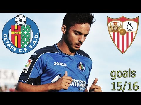 The young spanish striker | Pablo Sarabia goals and assists for Getafe CF in 15/16