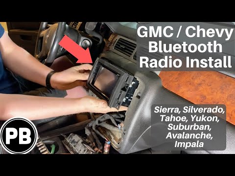 2007 - 2014 GMC / Chevy Radio Install Sierra, Silverado, Avalanche, Tahoe Suburban, Yukon, Impala