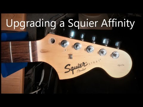 Upgrading a Squier Affinity Strat - how I failed and how nicely it came out