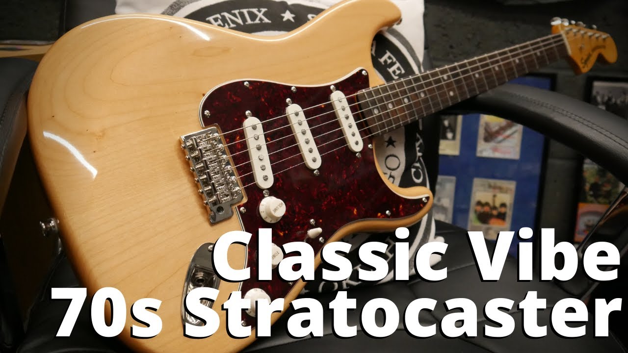 Squier Classic Vibe 70s Stratocaster Review