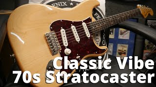 Video thumbnail for Squier Classic Vibe 70s Stratocaster Review by The Guitar Manifesto