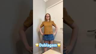🌟Dublagem🌟 #shortsvideo #dublagem - Melissa Diogo