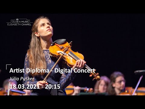 MuCH Digital Concerts - Artist Diploma: Júlia Pusker - Complete Brahms Violin Sonatas