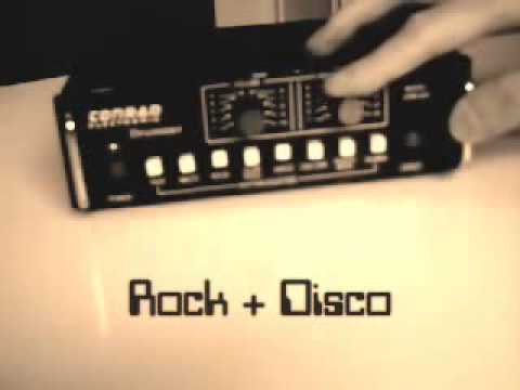 CONRAD CRM 260 - Analogue Preset Rhythm Machine from the 80's (Mixed Rhythms)