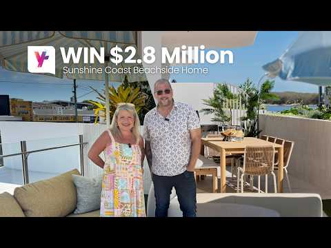 HOUSE TOUR | WIN $2.8 Million Sunshine Coast Beachside Home | Draw 554