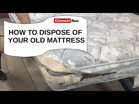 YouTube video about: How to dispose of a mattress in dc?