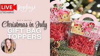 MAGICAL Mouse Christmas in July Gift Bag Toppers!
