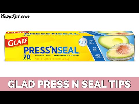 Glad Press and Seal Tips