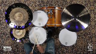 Video thumbnail for Meinl 14" Byzance Dual Hi-Hats - 900/1095g (B14DUH-1011224B) by Memphis Drum Shop