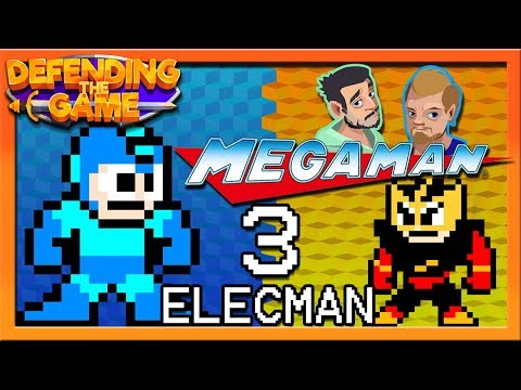 Mega Man 1 Blind Playthrough | Elec Man | Part 3 - Defending The Game