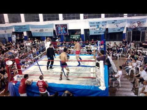 Ignacio "La Roca" Tenaglia Campeon Argentino Semipro hasta 76Kg. Round 2
