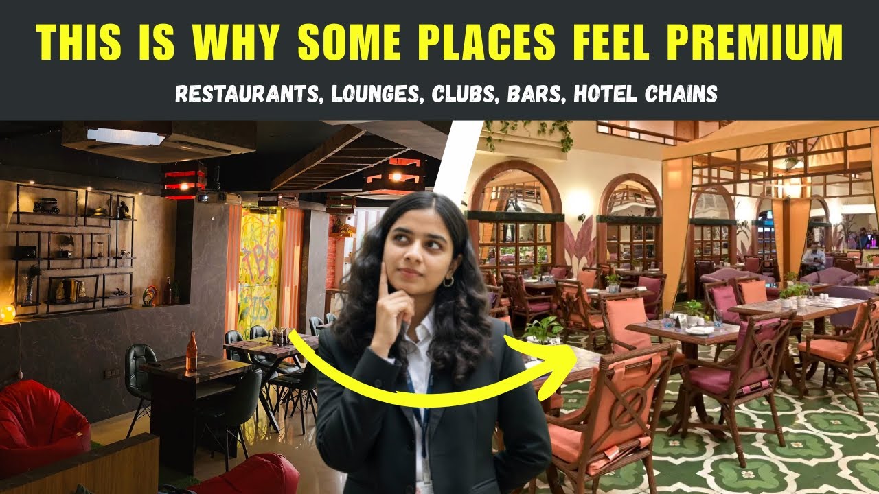 A bustling, high-end restaurant lounge where the lighting and Tringbox AI music are perfectly synchronized to the crowd's energy.