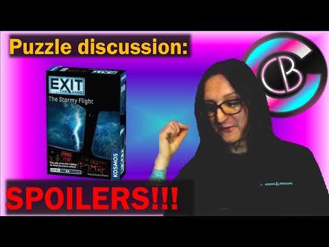 SPOILERS: EXIT the stormy flight: PUZZLE DISCUSSION