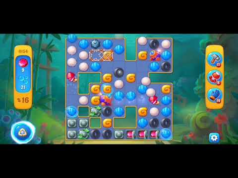 Fishdom 6154 Hard Level - NO 💣🧨💥