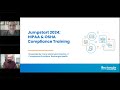JUMPSTART 2024: HIPAA &AMP; OSHA COMPLIANCE TRAINING