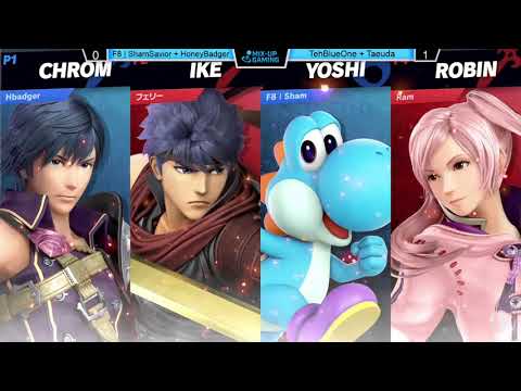 HoneyBadger+F8|ShamSavior vs Taeuda+TehBlueOne - Smash On The Harbour 108 08/03/2020