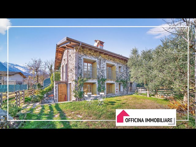 A SOLI 300 MT DAL LAGO, SPLENDIDA SOLUZIONE CON GIARDINO