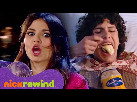 90 Minutes of the Weirdest Moments Ever on Victorious! 😅 | NickRewind