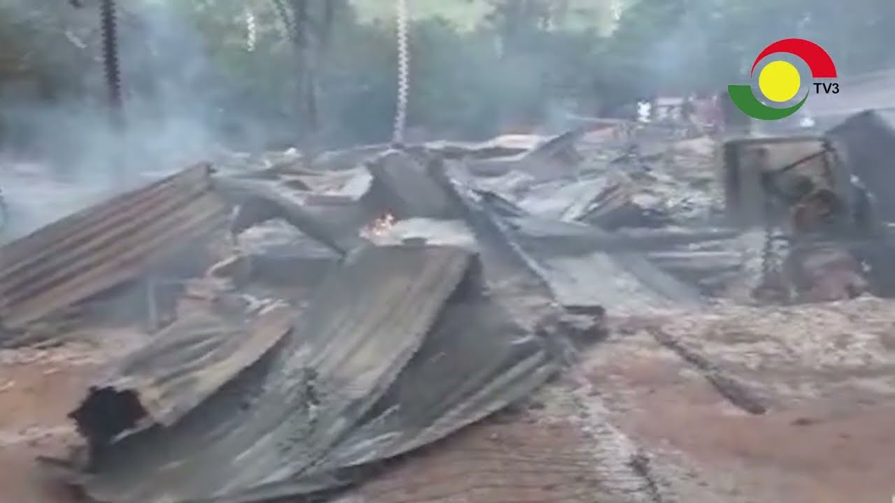 VIDEO: Ghana Armed Forces, Forestry Commission Destroy Illegal Mining Site in Subri Forest Reserve