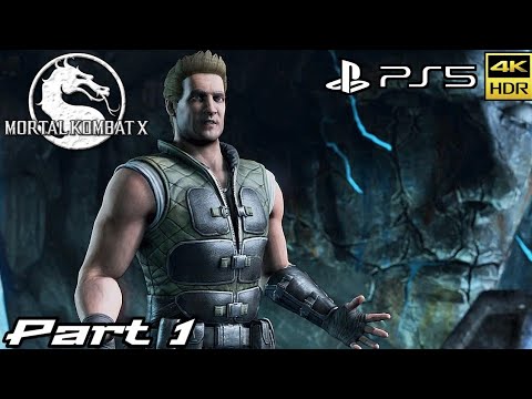 Mortal Kombat X (PS5) 4K 60FPS - Story Mode - Gameplay Walkthrough Part 1 - Johnny Cage