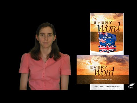 How to Sign Bible in NZSL
