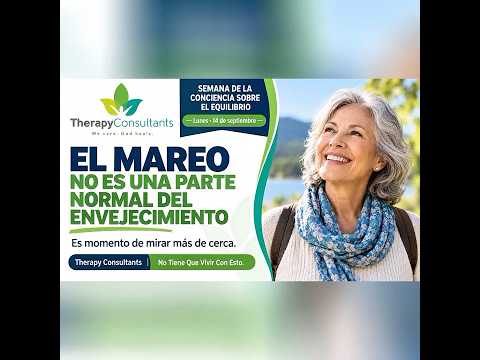 El mareo no es una parte normal del envejecimiento | Semana del Equilibrio