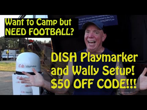 Dish Playmaker and Wally Quick Setup & $50 Off Discount Code!!!