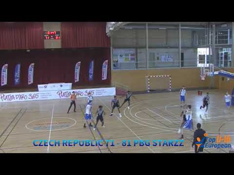 CZECH REPUBLIC NATIONAL TEAM vs PBG STARZZ AAU - TOP European U16 2019