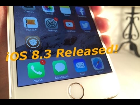 iOS 8.3 Released! Jailbreak News and Status.