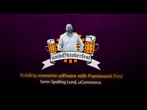 umbOktoberfest 2015 - Building software framework first mit Søren Spelling Lund von uCommerce