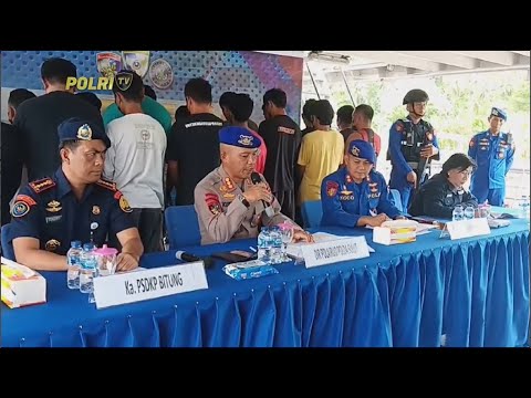 POLAIRUD SULUT AMANKAN KAPAL ILEGAL ASAL FILIPINA MASUK PERAIRAN INDONESIA