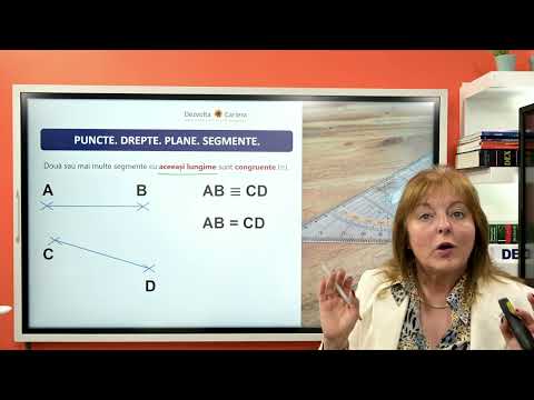 Matematică - Evaluare Națională - Geometrie: Puncte. Drepte. Segmente. Plane