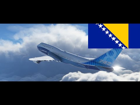 Flying Over Bosnia and Herzegovina