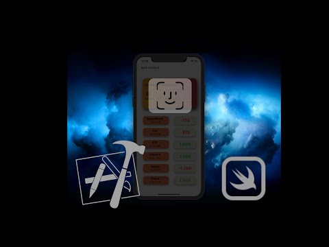SwiftUI || Code Menü, Creditcards and unlock it with Face ID