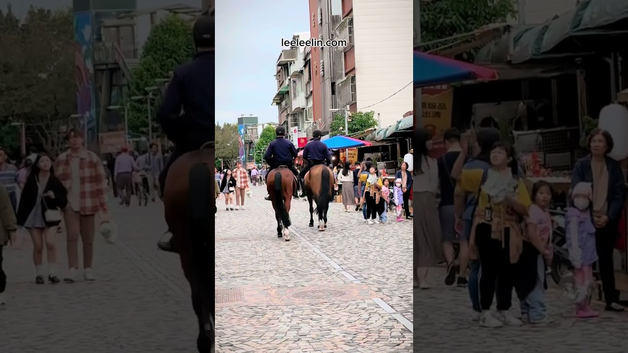 鶯歌老街銀駒奔騰-騎警隊