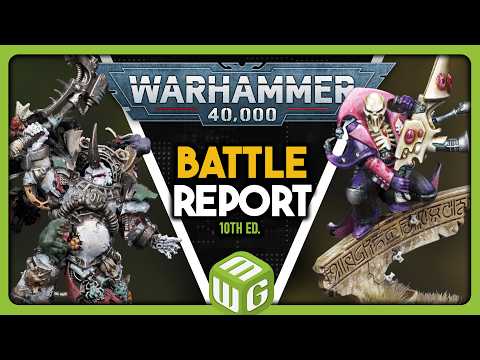 The Harlequin’s Dance of Death | Death Guard vs Harlequins Warhammer 40K 10th Edition Battle Report