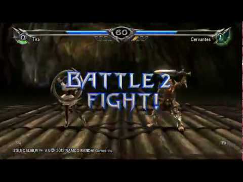 SOULCALIBUR V - Tira (jabberjayjay) VS. Cervantes (WingedPirate)