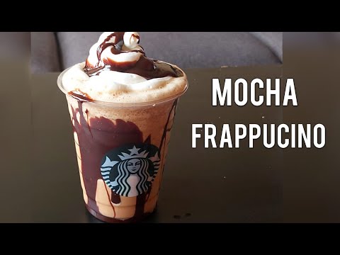 Homemade Starbucks Mocha Frappuccino