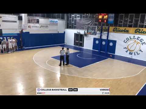 U17 ecc. College Basketball vs Pall. Varese - 11/04/2024