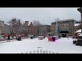Snowfall in Edinburgh, UK| Dreaming of a White Christmas ❄️1st Winter Snow (Christmas Ambience)
