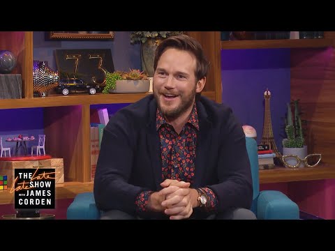 Chris Pratt Has Eyes for the Big Chair