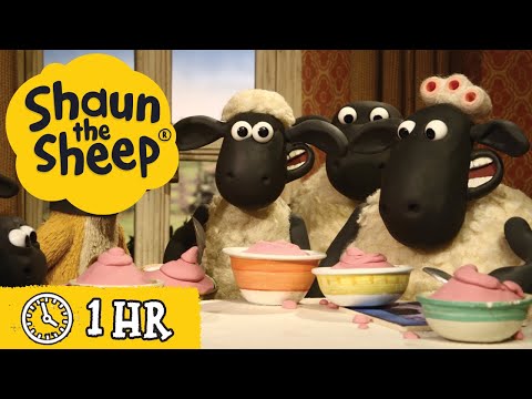 , title : 'Shaun the Sheep 🐑 Full Episodes 🍨 Food & Giant Sheep 🍅 Cartoons for Kids'