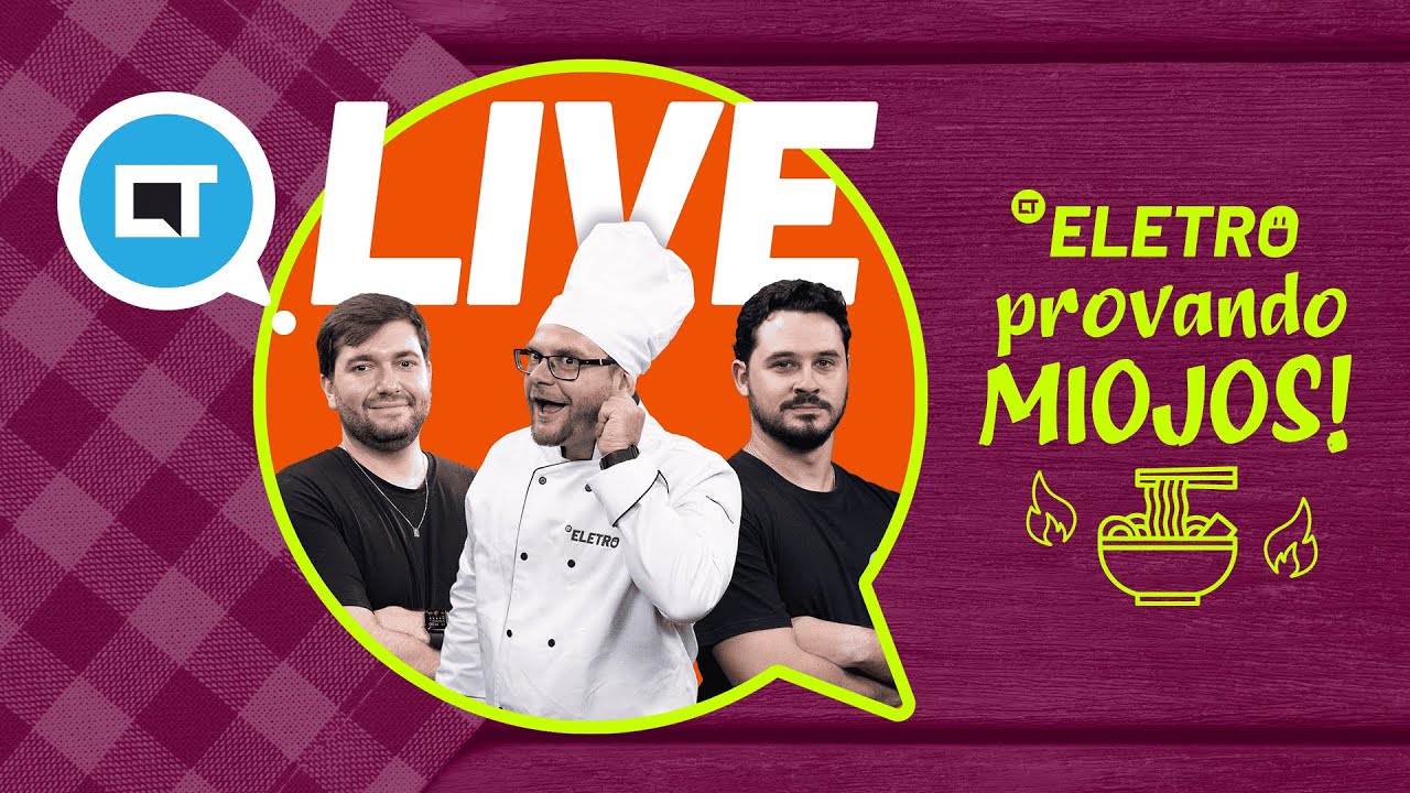 CT ELETRO Provando Miojos | LIVE CANALTECH