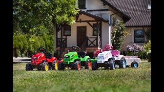 Minamas traktorius su priekaba - vaikams nuo 2 iki 5 metų | X | Falk